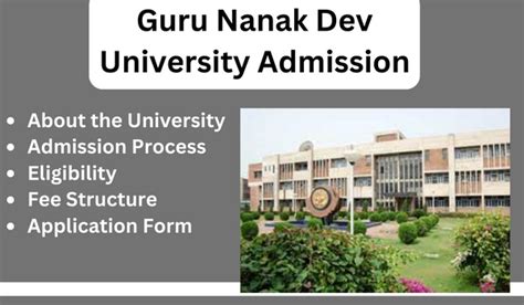 ucet gndu|GNDU Amritsar Admission: Eligibility, Dates, Application, Fees.